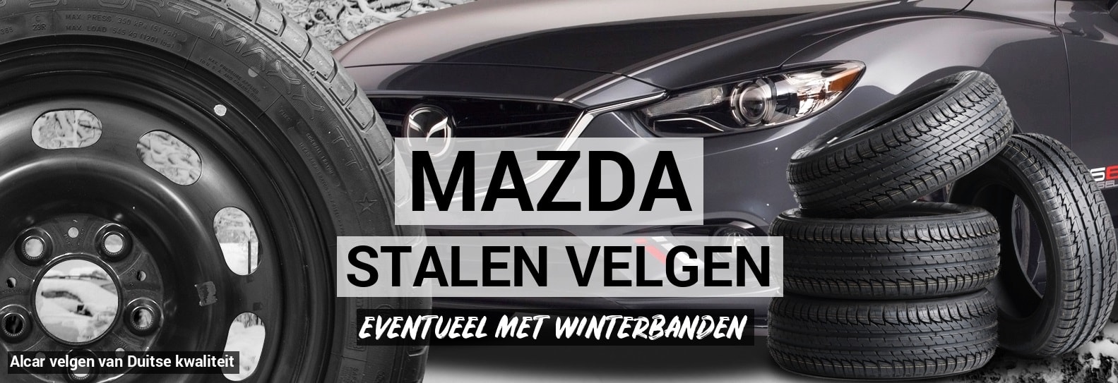 Stalen Mazda - Autobanden